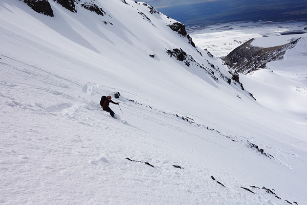 Lեռնադահուկային երթուղի` Արագած լեռան Արևմտյան գագաթ